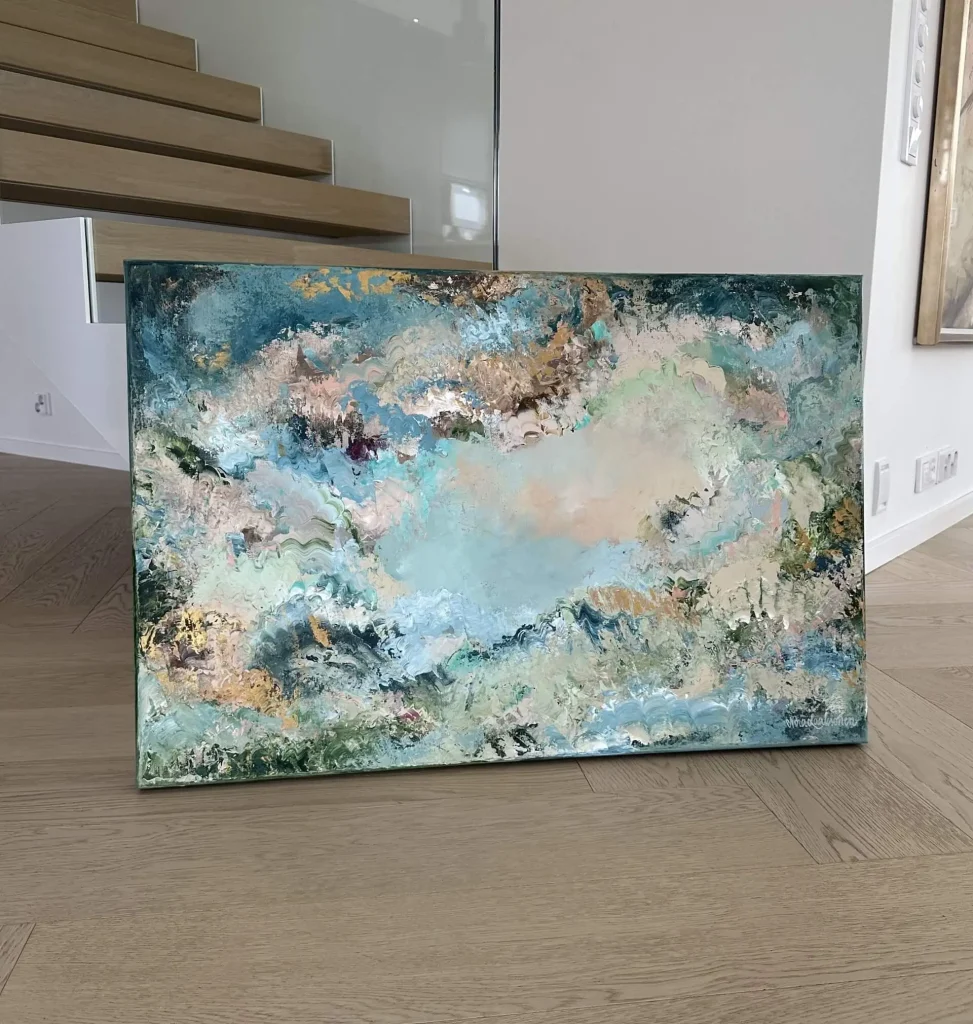 ABSTRAKTI TAIDE MAALAUS TAULU